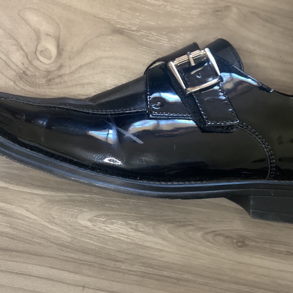 Easy Strider black dress shoe with buckle size 5 boys - Picture 6 of 6